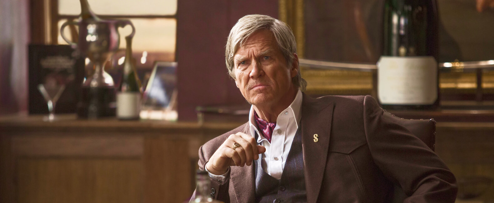 Jeff Bridges as Champ in "Kingsmand: The Golden Circle."