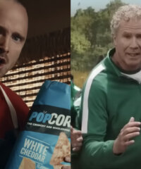 Collage of Superbowl ads