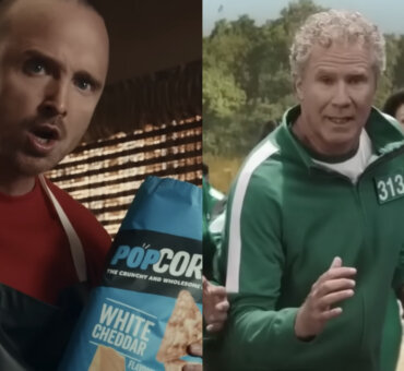 Collage of Superbowl ads