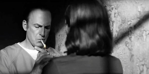 Better Call Saul - black and white frame